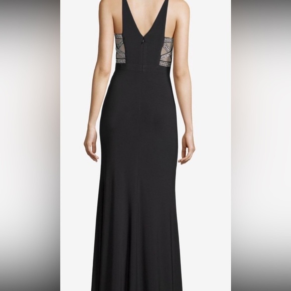 Xscape Women's Side-Slit Gown- Size 8 - Picture 6 of 7